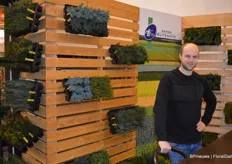 Bart Buitenhuis with (and son of) Anton Buitenhuis, specialized in rooted conifers
